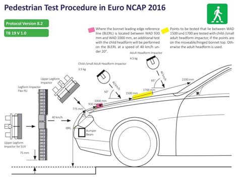 pedestrian head impact test